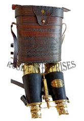 Nautical Vintage Brass Hand Held Antique Finish Brass Binocular BP08